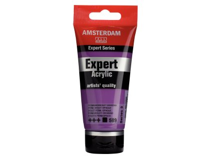Akrylová barva Amsterdam Expert - 589 Permanent Violet Opaque