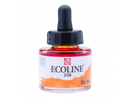 Akvarelový atrament Ecoline - 236 Light Orange