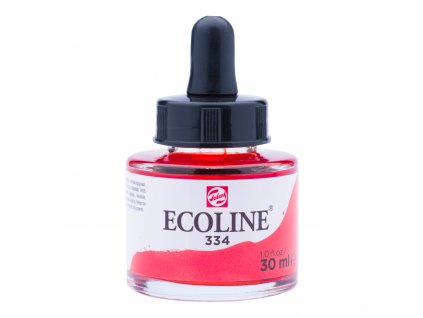 Akvarelový atrament Ecoline - 334 Scarlet