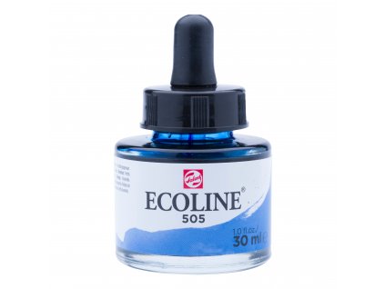 Akvarelový inkoust Ecoline - 505 Ultramarine Light