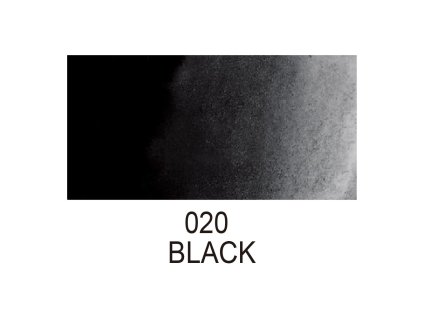 Akvarelová barva v pánvičce Gansai Tambi - 20 Black