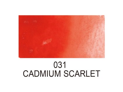 Akvarelová barva v pánvičce Gansai Tambi - 31 Cadmium Scarlet