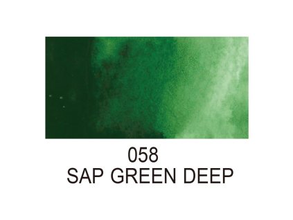 Akvarelová farba v panvičke Gansai Tambi - 58 Sap Green Deep