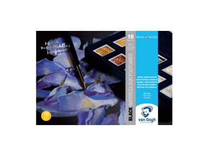 32852 akvarelove pohlednice van gogh cerne 10 5 x 15 cm 10 ks