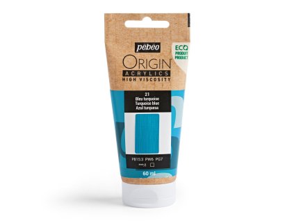 Akrylová barva Pébéo Origin Acrylics - 21 Turquoise Blue