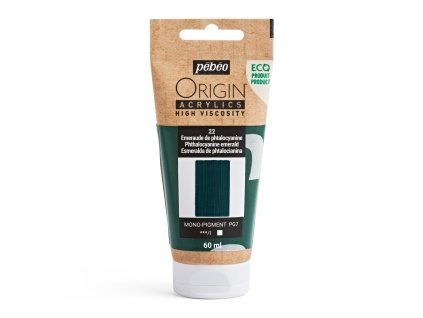 Akrylová farba Pébéo Origin Acrylics - 22 Phthalocyanine Emerald
