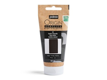 Akrylová barva Pébéo Origin Acrylics - 33 Raw Umber