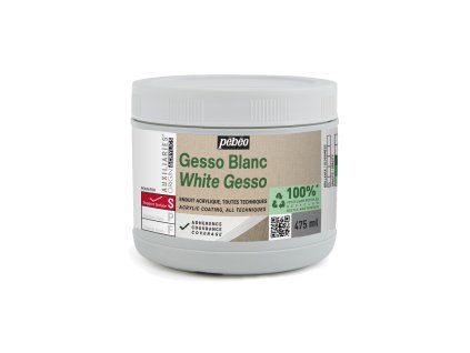 Bílý akrylový šeps Pébéo Origin Acrylics 475 ml