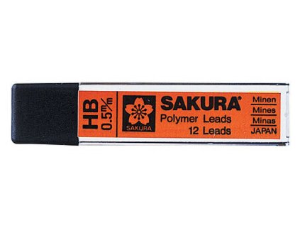 Náplně do mechanické tužky Sakura 0,5 mm