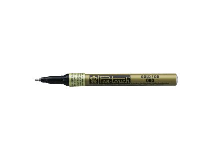 Pen Touch Sakura Extra Fine 0,7 mm zlatý