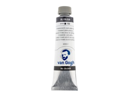 Olejová farba Van Gogh - 105 Titanium White