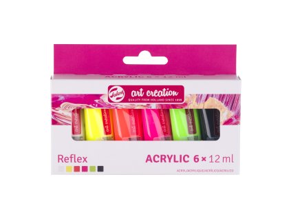 Sada akrylových barev Art Creation Reflex 6 x 12 ml
