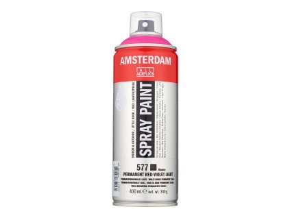 Akrylový sprej Amsterdam 400 ml - 577 Permanent Red Violet Light