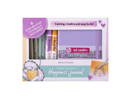 Sada Happines Journal: krok za krokem