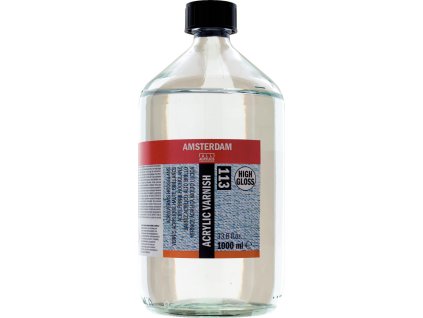 Vysoce lesklý lak pro akrylové barvy Amsterdam 1000 ml