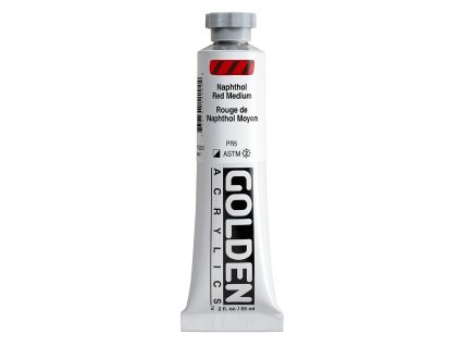 Akrylová farba Golden Heavy Body - 1220 Naphthol Red Medium
