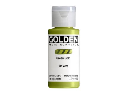 Akrylová barva Golden Fluid - 2170 Green Gold