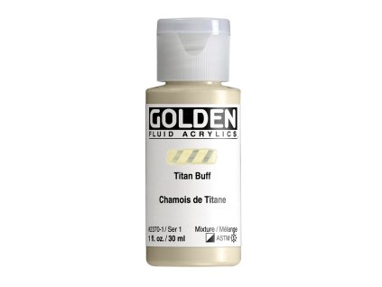 Akrylová barva Golden Fluid - 2370 Titan Buff (Objem 30 ml)