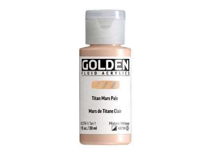 Akrylová barva Golden Fluid - 2376 Titan Mars Pale (Objem 30 ml)