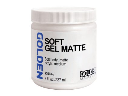 Matný Soft Gel Golden 237 ml