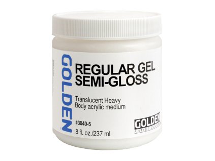 Saténový Regular Gel Golden 237 ml