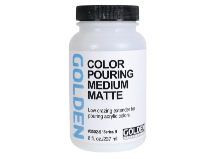 37593 matne pouring medium golden 237 ml