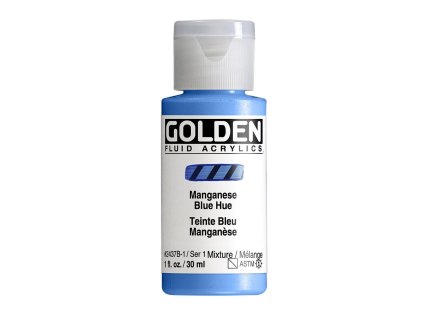 Akrylová farba Golden Fluid - 2437 Manganese Blue Hue