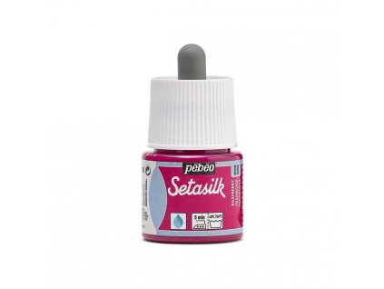 Farba na hodváb Pébéo Setasilk 45 ml - 08 Raspberry