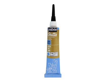 Kontúra na hodváb Pébéo Gutta 20 ml - 003 Gold
