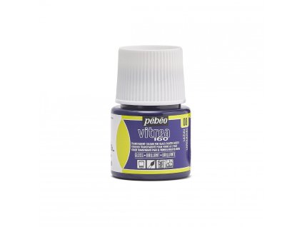 Vypalovací barva na sklo Pébéo Vitrea 160 45 ml - 08 Lazuli
