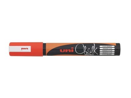 Křídový fix Uni PWE-5M 1,8-2,5 mm Fluorescent Orange