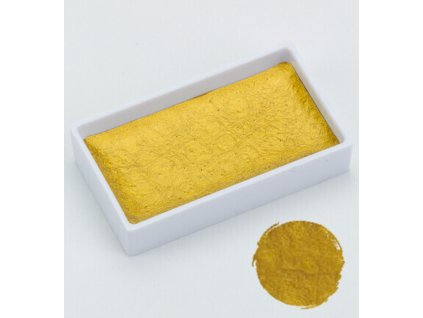 Akvarelová barva v pánvičce Gansai Tambi - 903 Yellow Gold