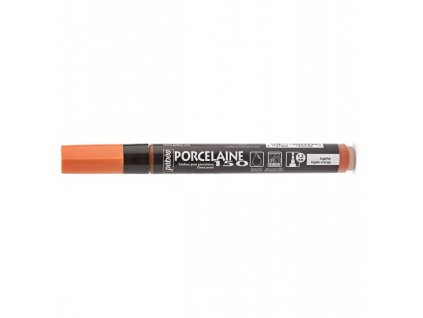 39603 fix na porcelan pebeo porcelaine 150 1 2 mm 02 agate orange