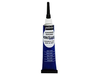 39711 konturovaci barva na porcelan pebeo 150 20 ml 04 ming blue