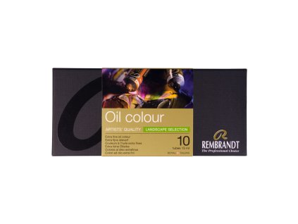 Sada profesionálních olejových barev Rembrandt 10 x 15 ml Landscape