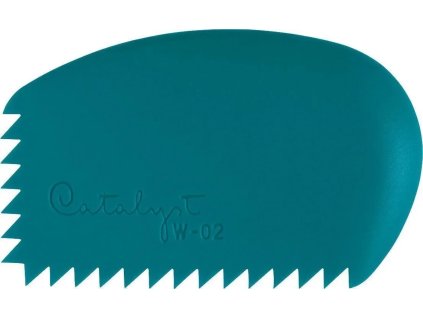 Syntetická špachtle bez rukojeti Princeton Catalyst™ 02 Modrá