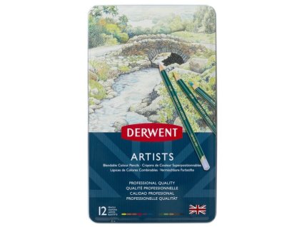 Sada pastelek Derwent Artists 12 ks 2