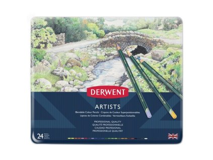 Sada pastelek Derwent Artists 24 ks