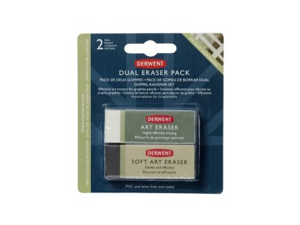 527 sada 2 ks umeleckych gum derwent