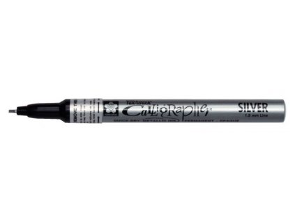 Pen Touch Sakura Calligrapher Fine stříbrný 1,8mm