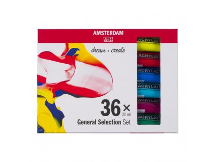 Sada akrylů Amsterdam Standard 36x20ml