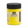 Akrylová barva Pébéo Studio Acrylics - 48 Opaque Primary Yellow (Objem 500 ml)