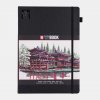 Sketchbook Sakura v pevné vazbě s bílým papírem, 140g