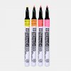 Sada 4 ks fluorescenčních fixů Pen Touch Sakura 1,0 mm 3