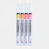 Sada 4 ks fluorescenčních fixů Pen Touch Sakura 1,0 mm 2