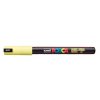 Akrylový fix Posca s kovovým hrotem PC 1MR 0,7 mm, sunshine yellow P2