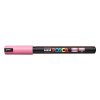 Akrylový fix Posca s kovovým hrotem PC 1MR 0,7 mm, pink 13
