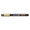 Akrylový fix Posca s kovovým hrotem PC 1MR 0,7 mm, Gold 25