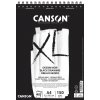 Canson XL Dessin Noir Skicák v kroužkové vazbě A4, 150g, 40 listů