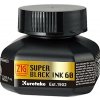 Černý inkoust Super Black Ink 60 Kuretake (60 ml)